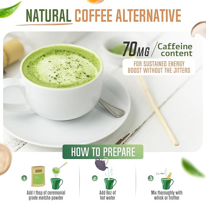 Matcha Mushroom Latte Blend