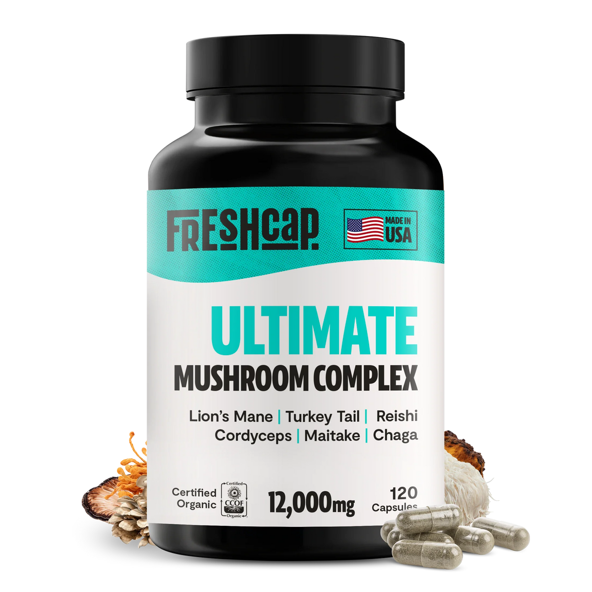 Organic Mushroom Complex Capsules