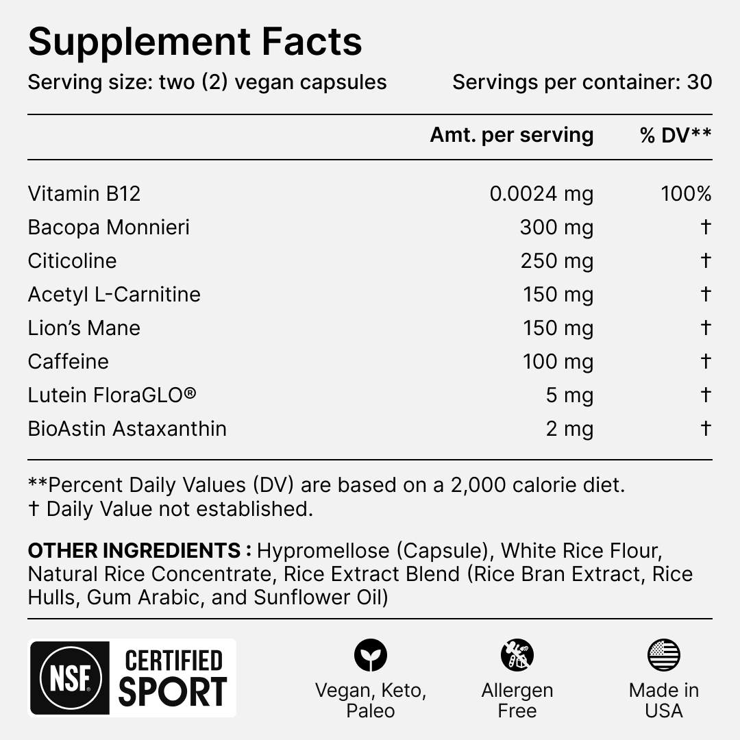 Xnergy A.M. Morning Nootropic