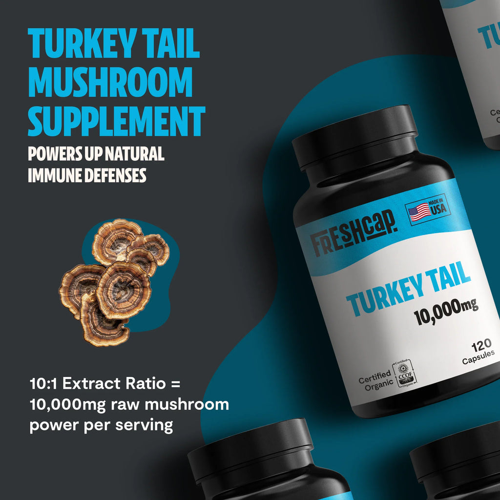 Organic Turkey Tail Capsules