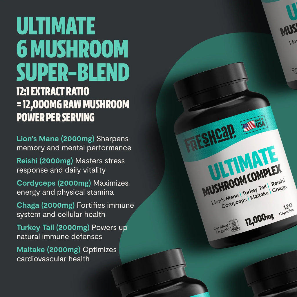 Organic Mushroom Complex Capsules
