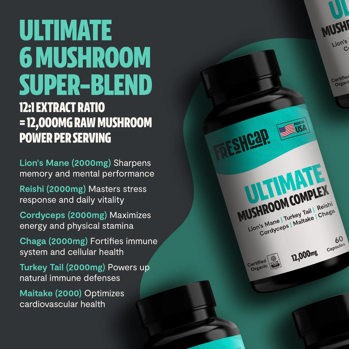 Organic Mushroom Complex Capsules