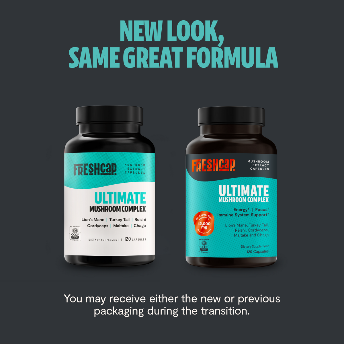 Organic Mushroom Complex Capsules