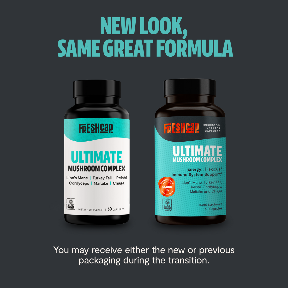 Organic Mushroom Complex Capsules