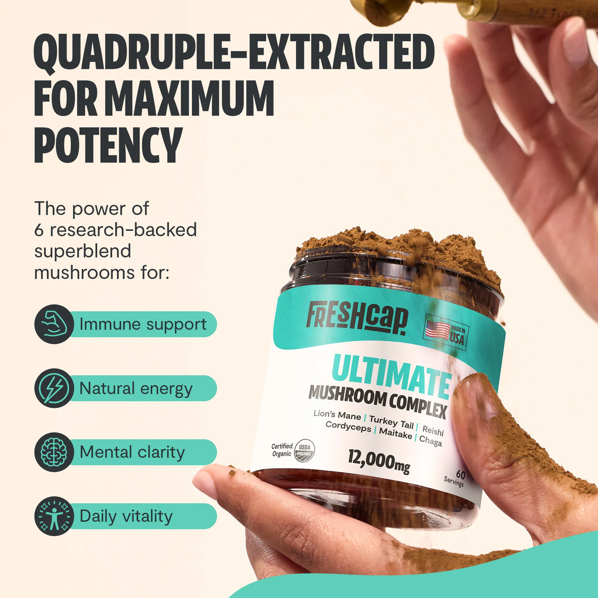 Six Mushroom Daily Blend