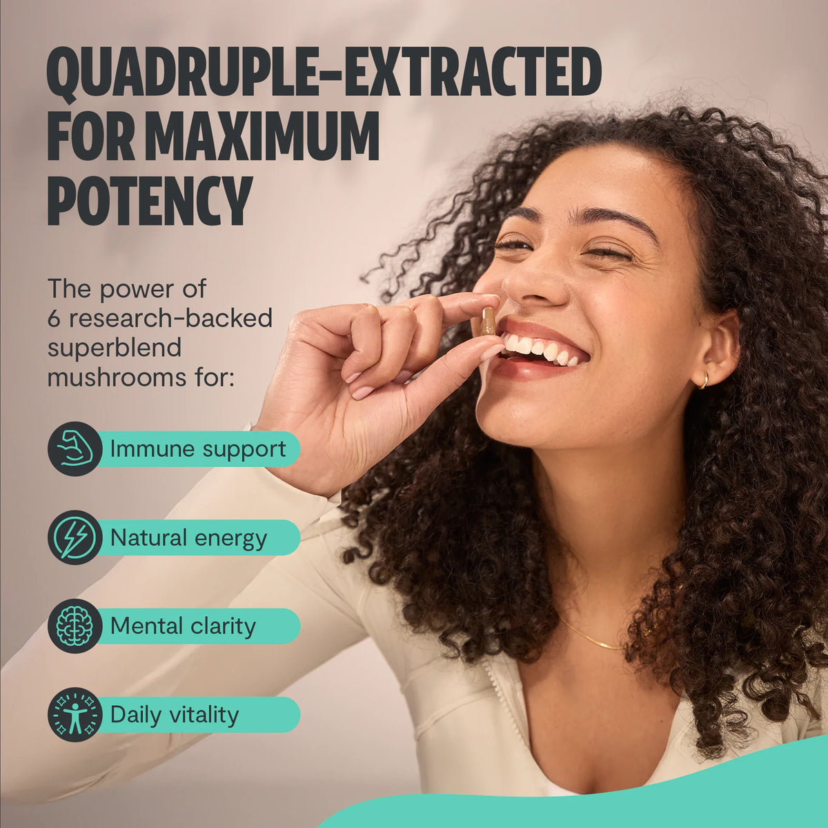 Organic Mushroom Complex Capsules