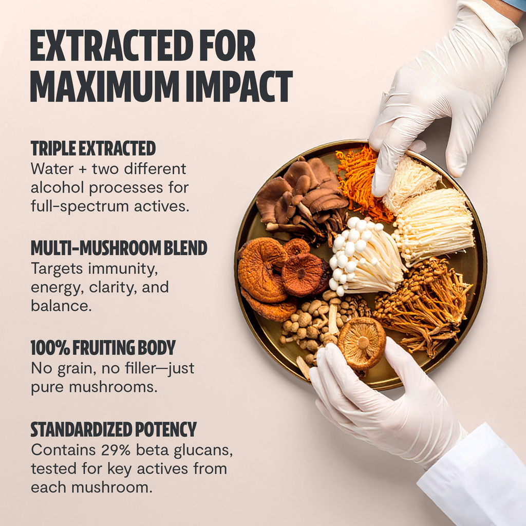 Organic Mushroom Complex Capsules