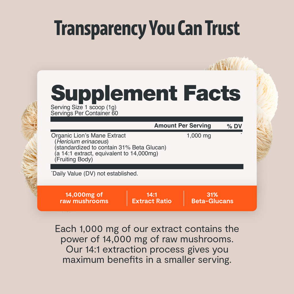 Organic Mushroom Complex Capsules