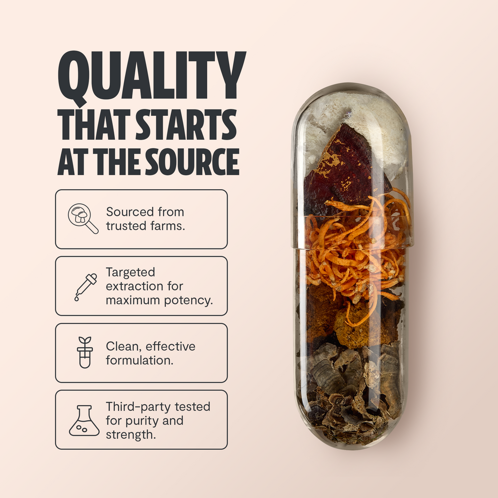 Organic Mushroom Complex Capsules