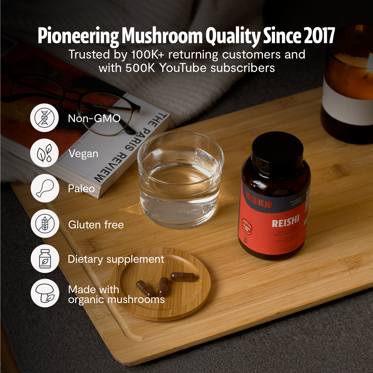 Organic Reishi Capsules