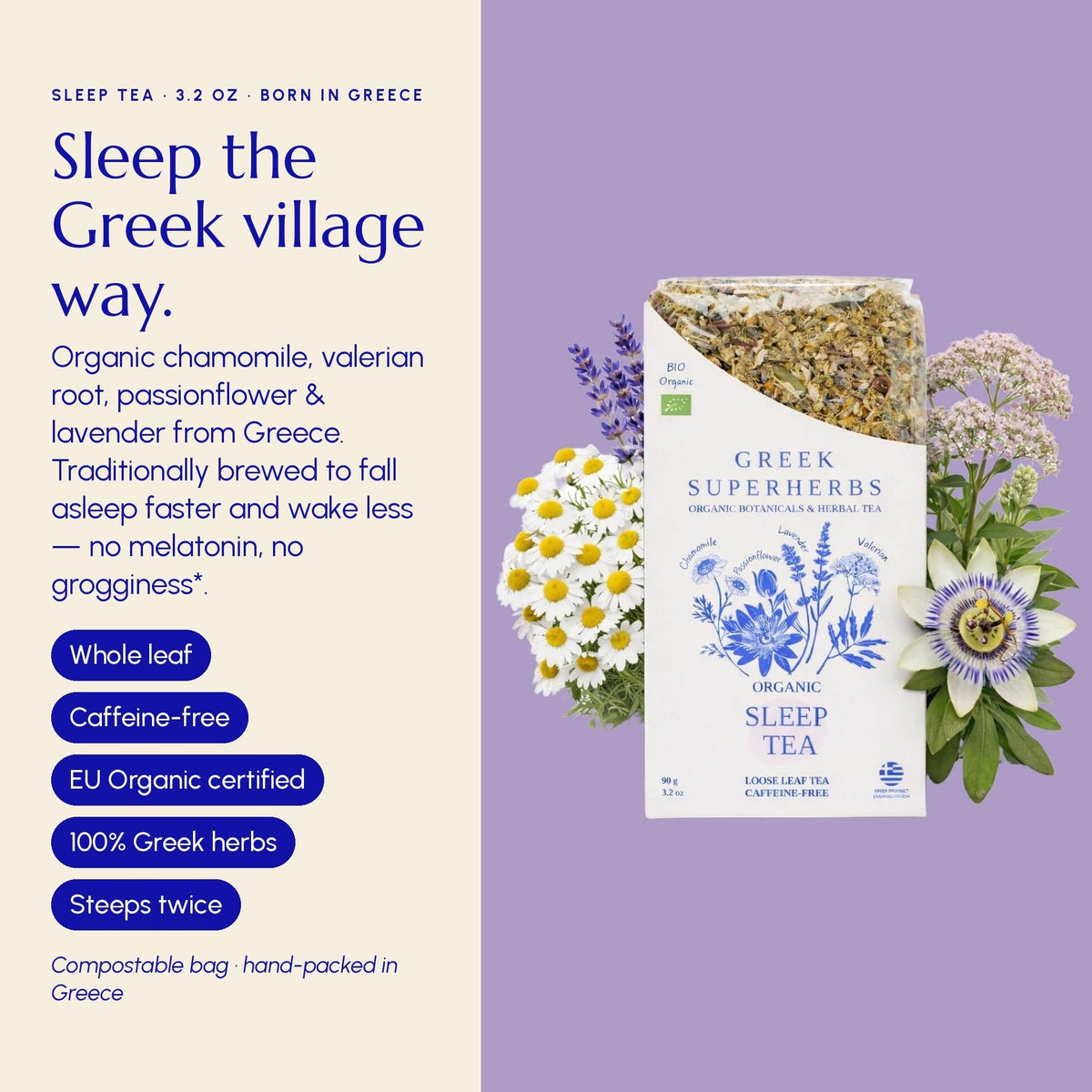 Organic Greek Sleep Tea