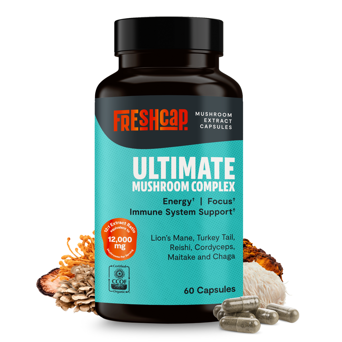 Organic Mushroom Complex Capsules